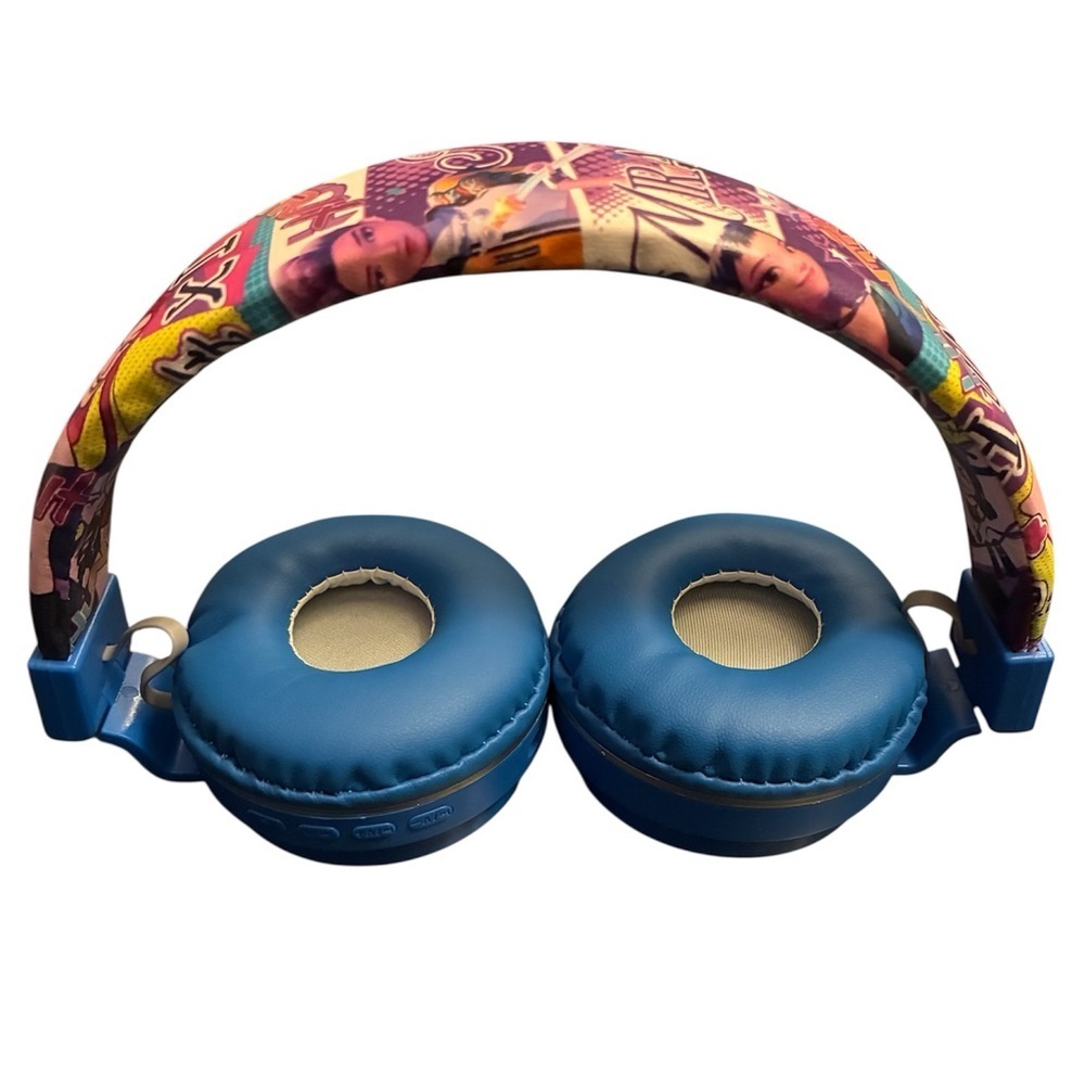 Blue K-pop Wireless Headphones - Picture 3 of 7